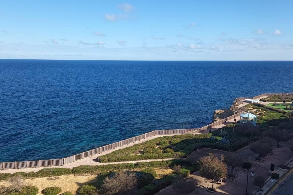 Poseidons Seaview Penthouse Daire Marsalforn Dış mekan fotoğraf