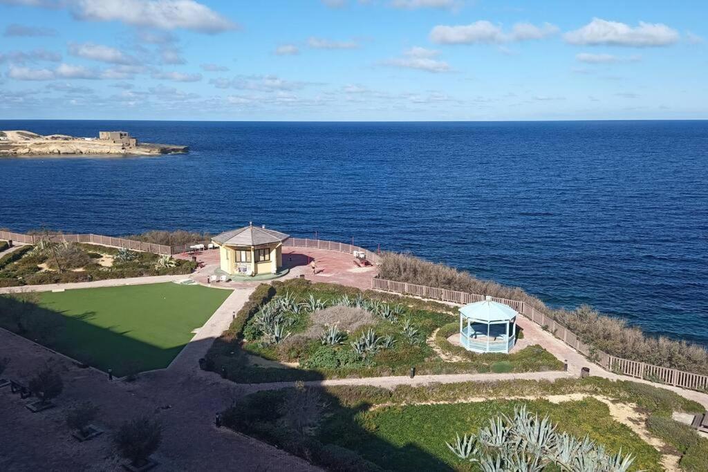 Poseidons Seaview Penthouse Daire Marsalforn Dış mekan fotoğraf